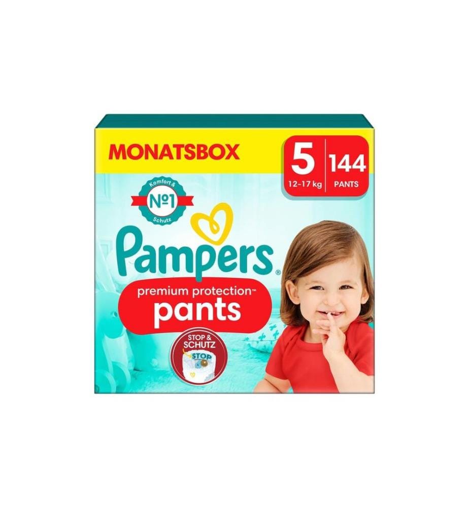 PAMPERS - Couches Premium Protection Pants Junior taille 5