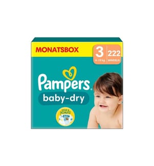 PAMPERS - Windeln Baby Dry Midi Grösse 3