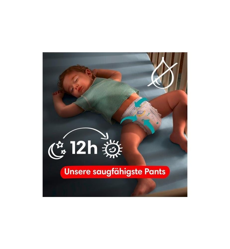 PAMPERS - Couches de nuit Baby Dry Night Pants taille 4