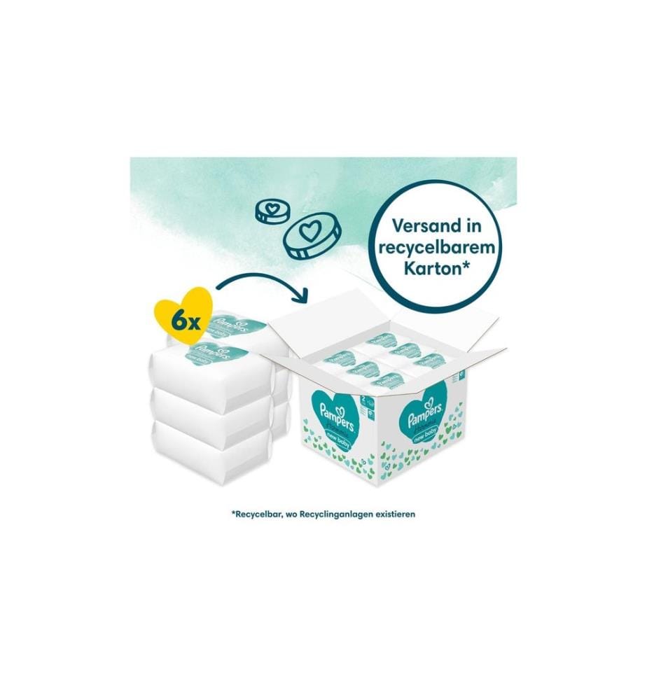 PAMPERS - Couches Harmonie Mini Taille 2