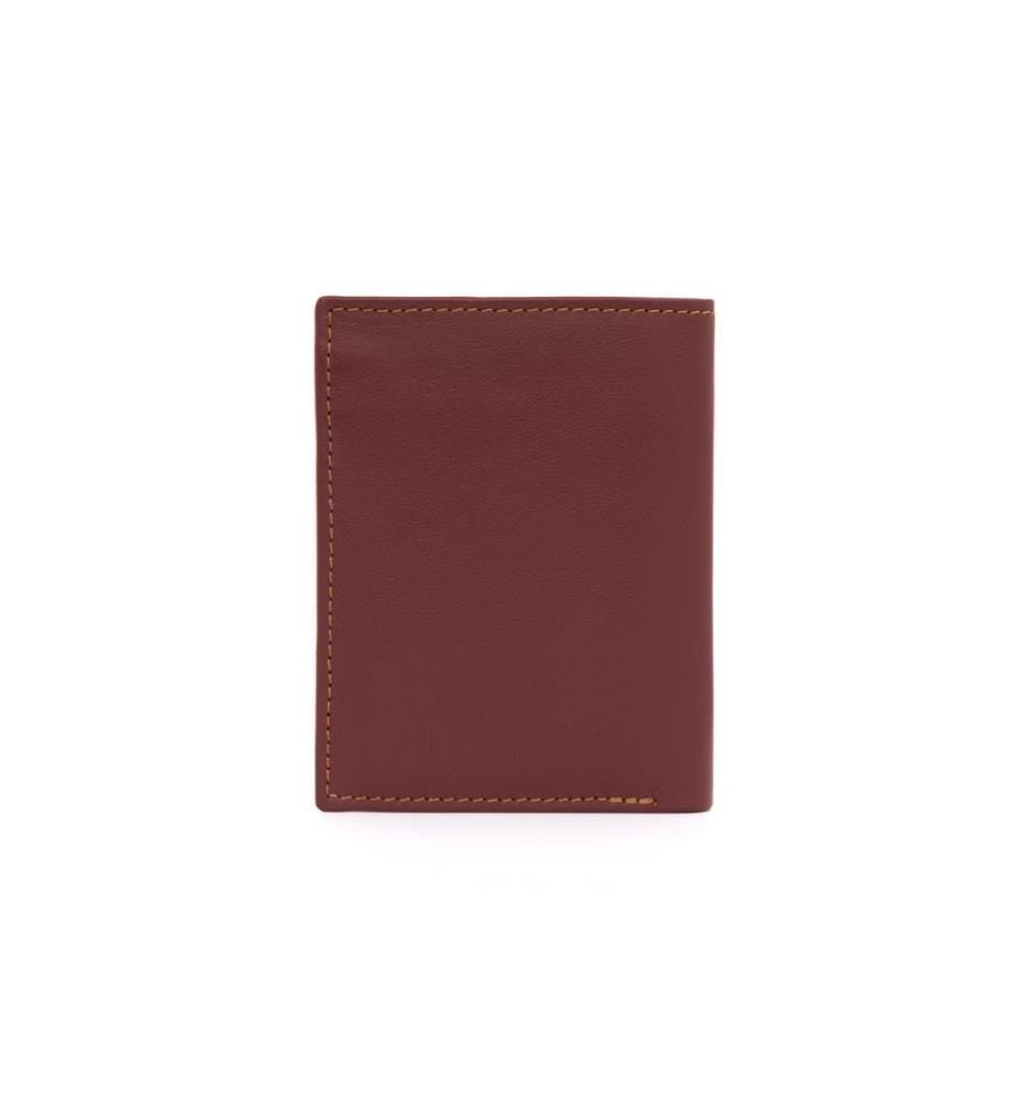 Brieftasche aus Leder - Bordeaux