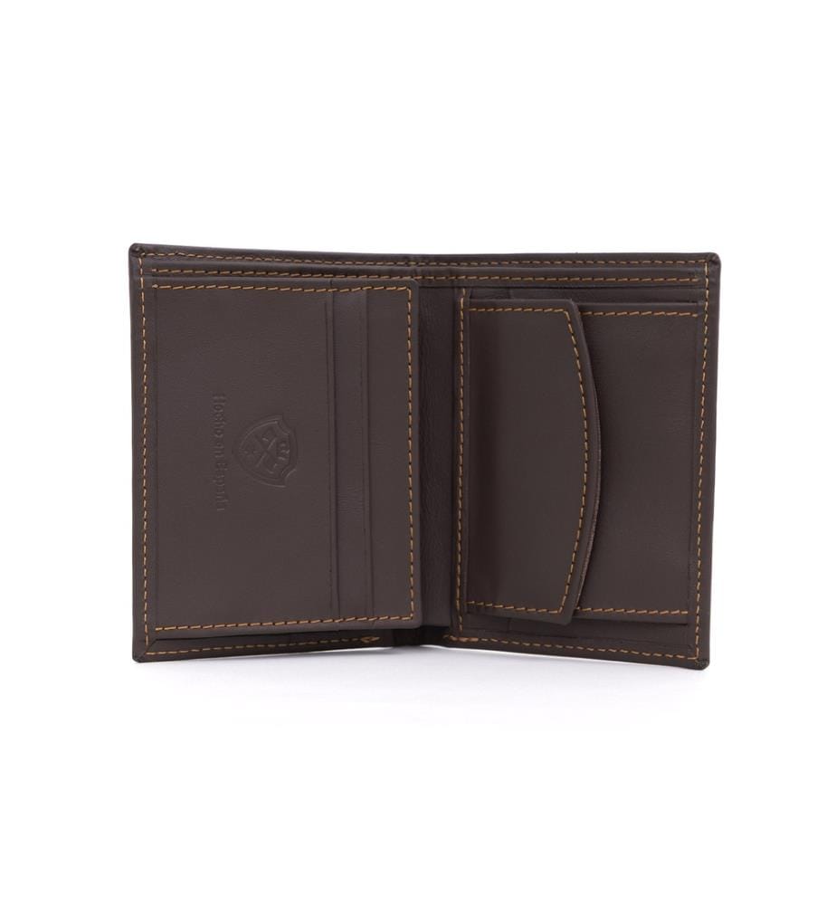 Brieftasche aus Leder - Braun