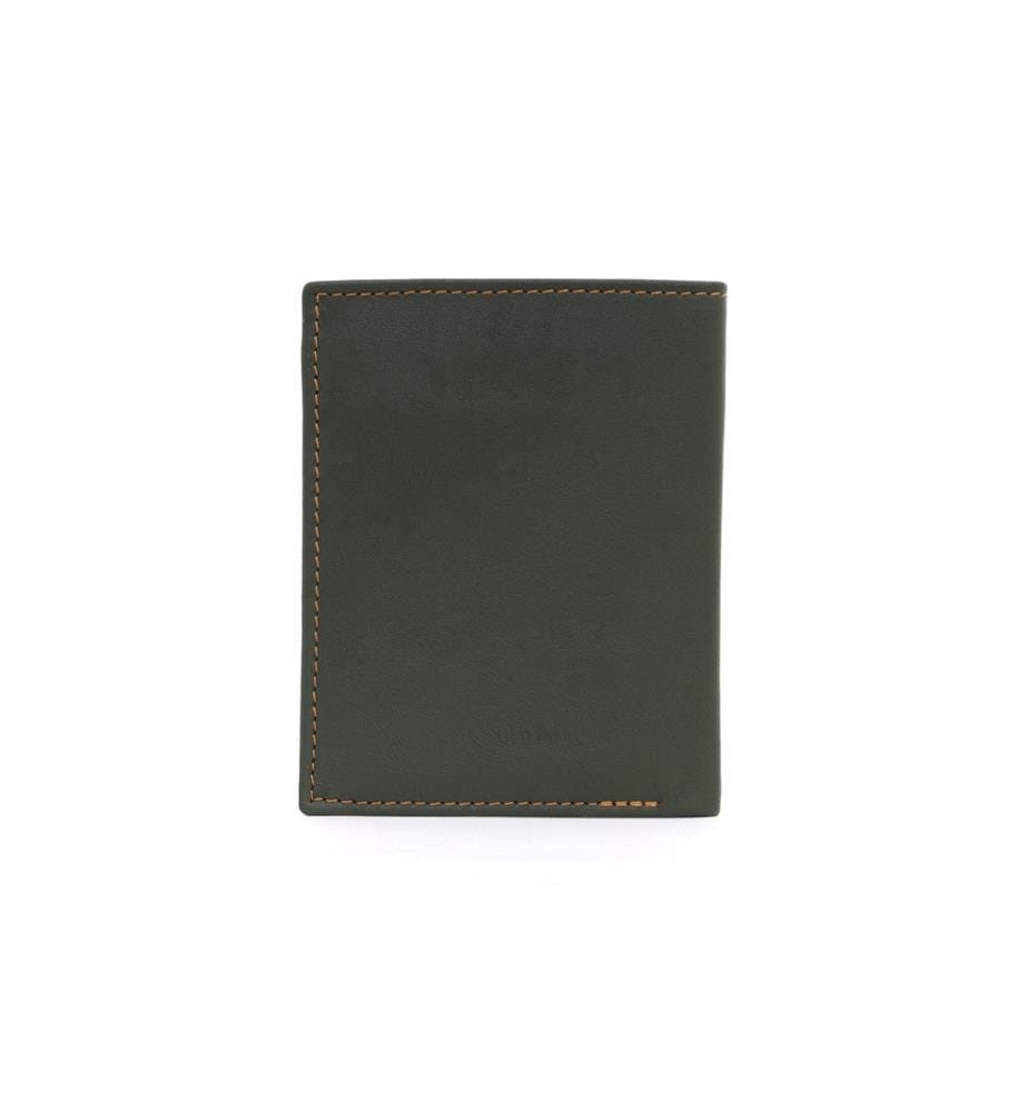 Brieftasche aus Leder - Grün