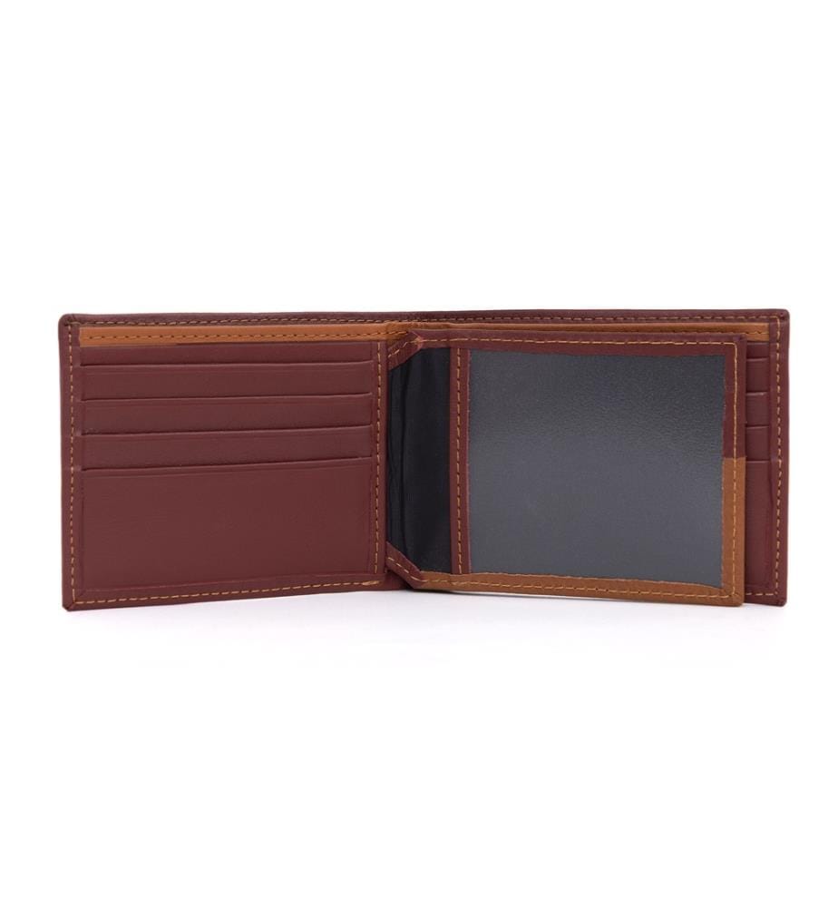 Brieftasche aus Leder - Bordeaux