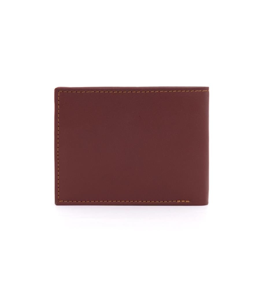 Brieftasche aus Leder - Bordeaux