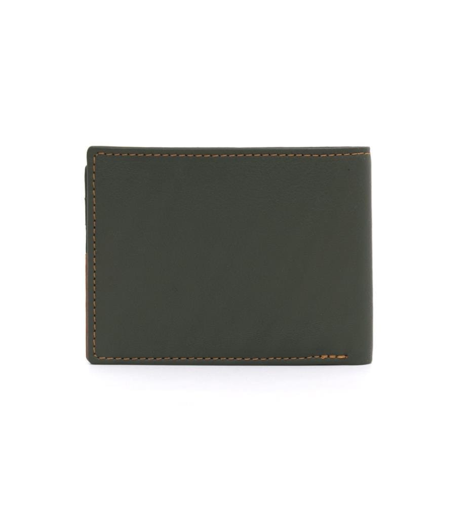 Brieftasche aus Leder - Grün