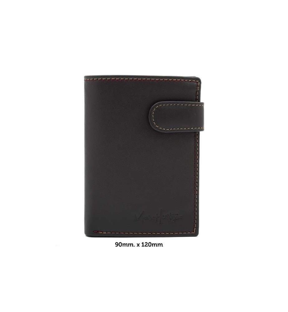 Leder-Geldbörse Sena - Braun