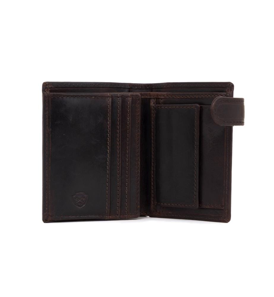 Brieftasche aus Leder - Braun