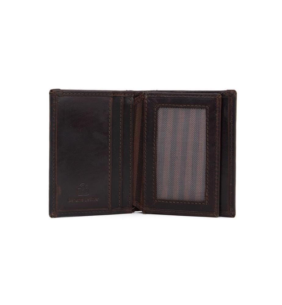 Brieftasche aus Leder - Braun