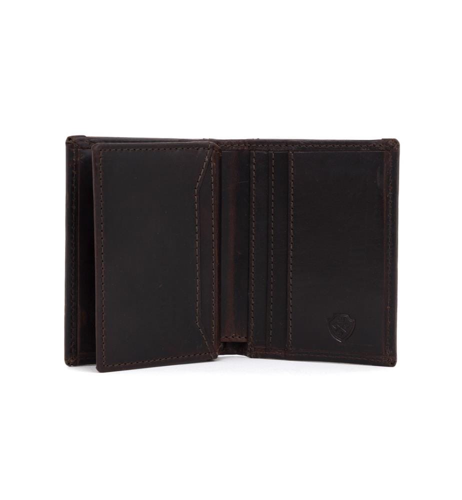 Brieftasche aus Leder - Braun