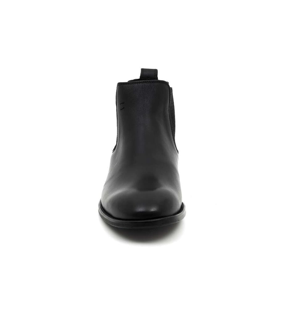 Bottes Chelsea en cuir - Noir