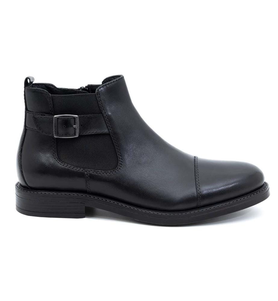 Bottes Chelsea en cuir - Noir