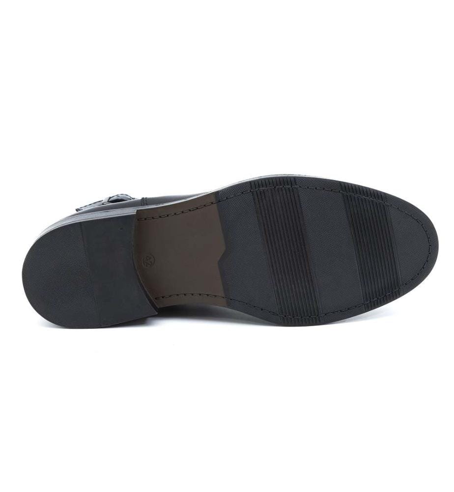 Bottes Chelsea en cuir - Noir