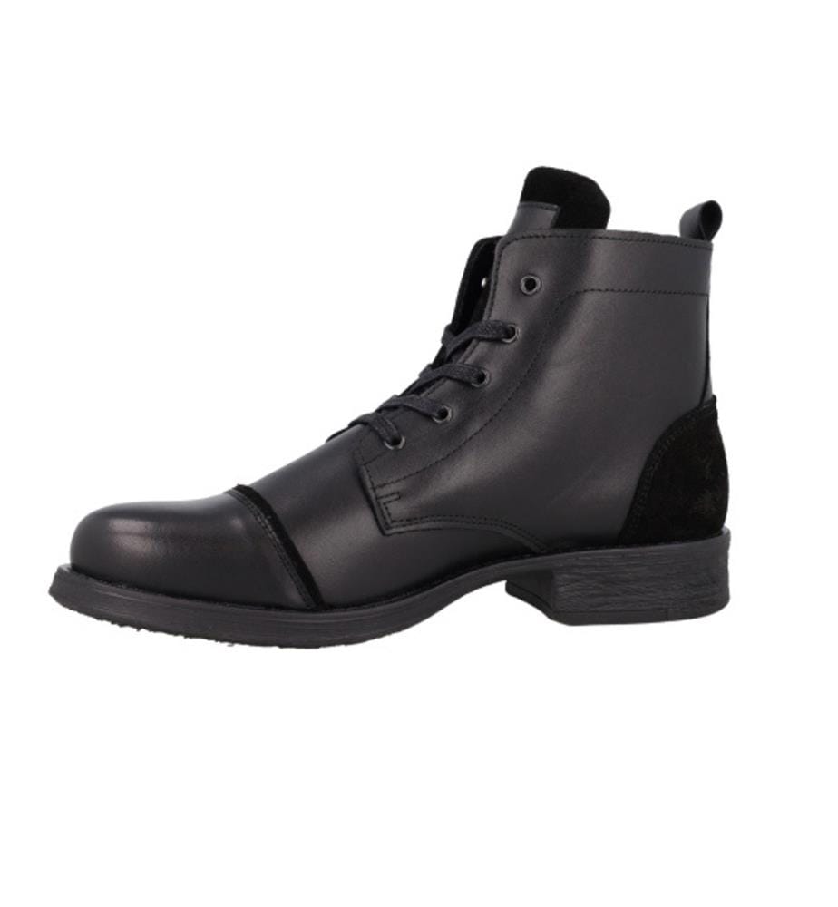 Chelsea-Boots aus Leder - Schwarz