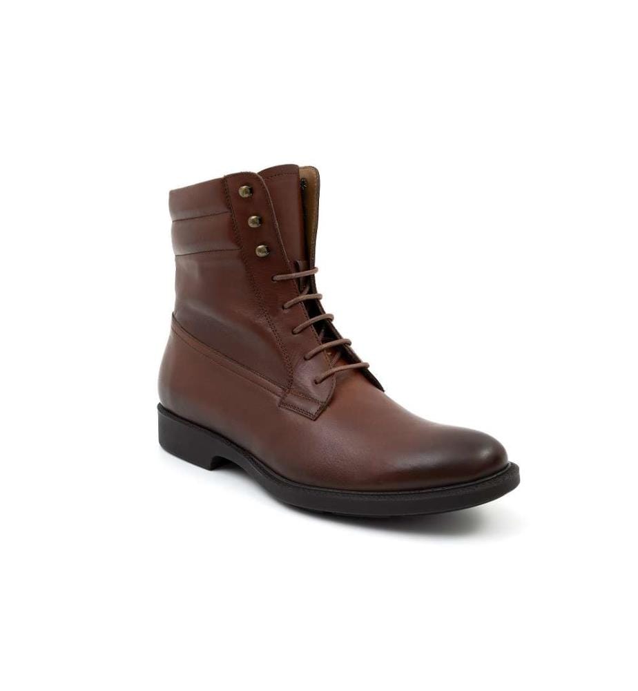 Bottes en Cuir - Marron clair