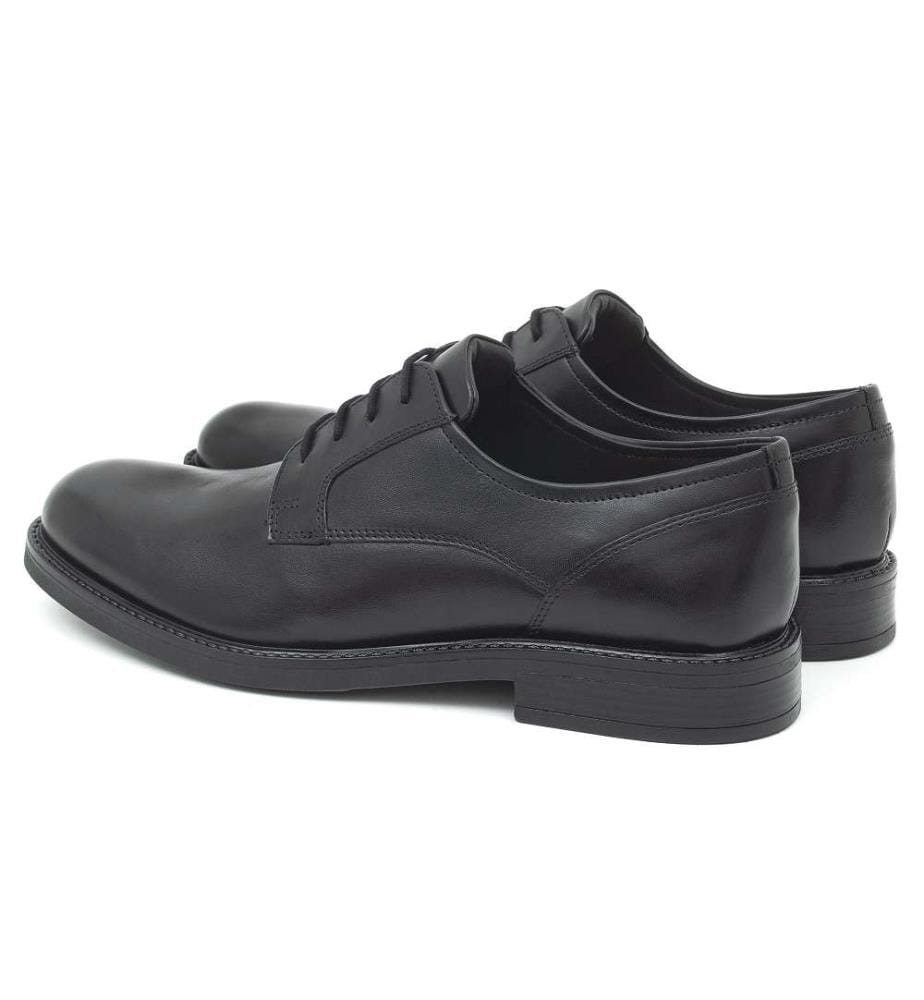 Derby en cuir - Noir