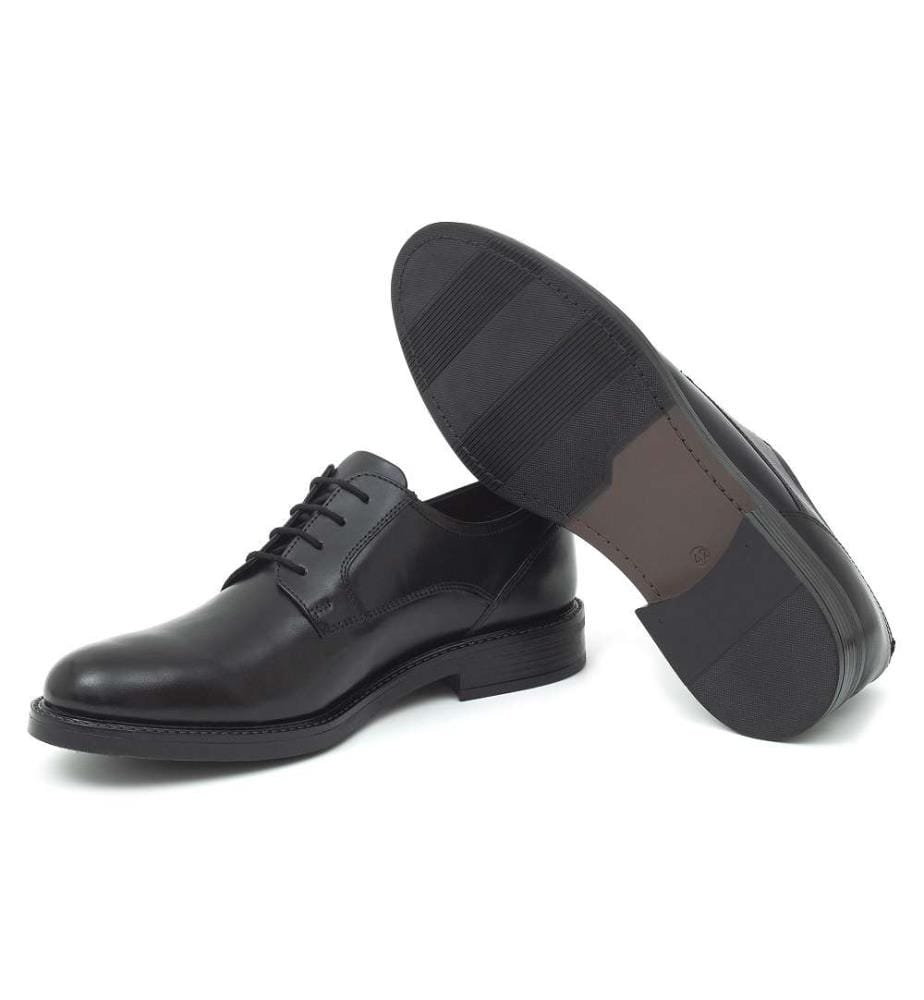 Derby en cuir - Noir
