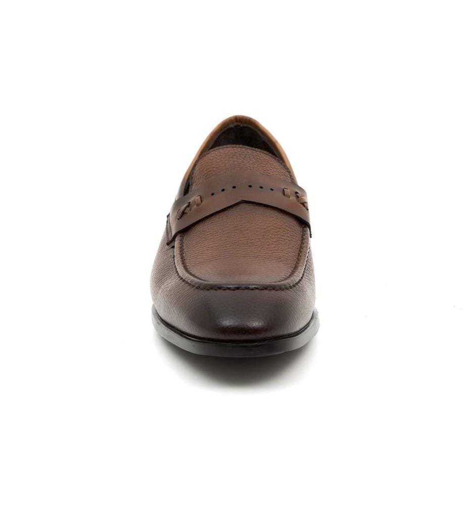 Mocassin en cuir - Marron clair
