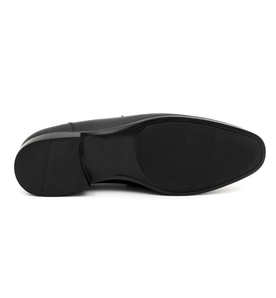 Mocassin en cuir - Noir