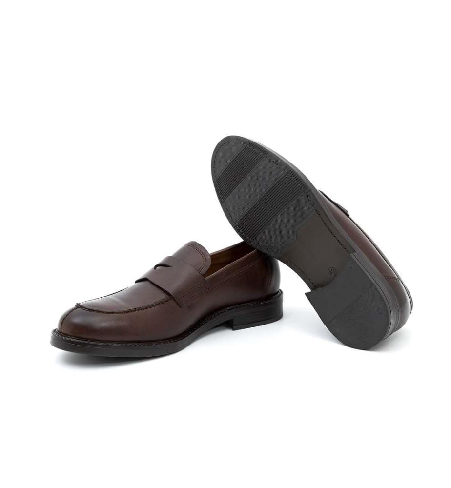 Mocassin en cuir - Marron clair