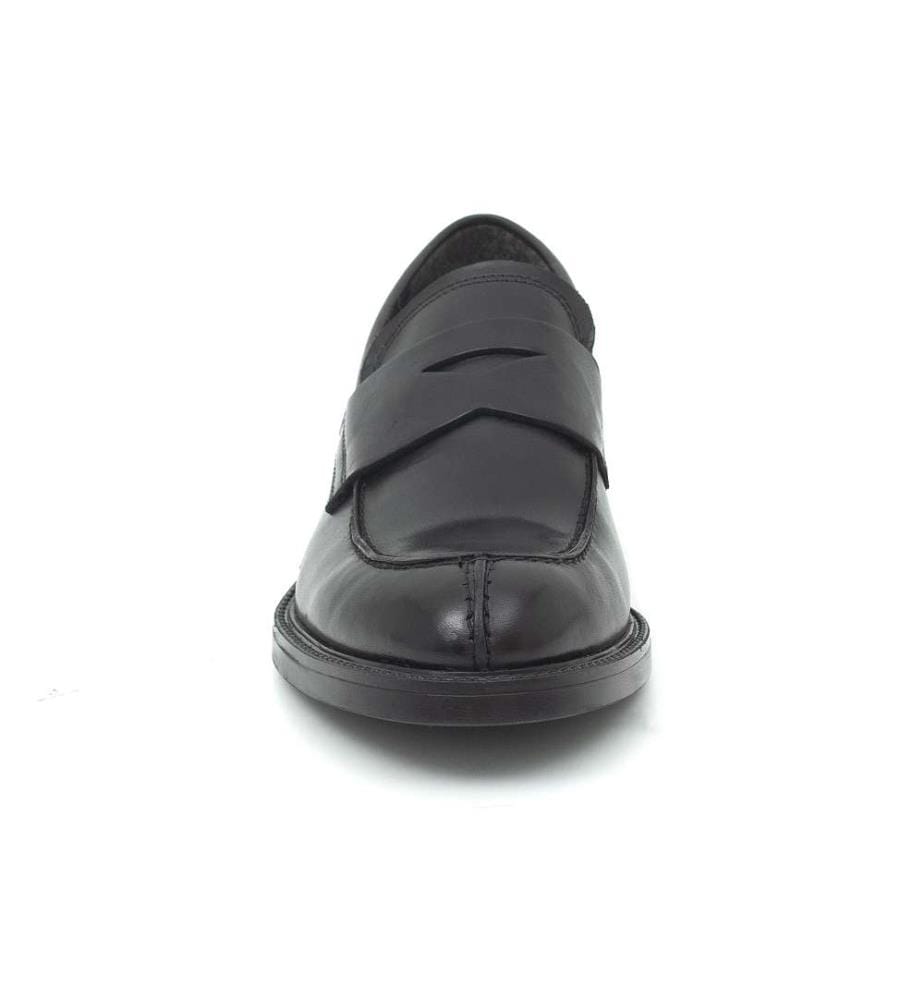Mocassin en cuir - Noir