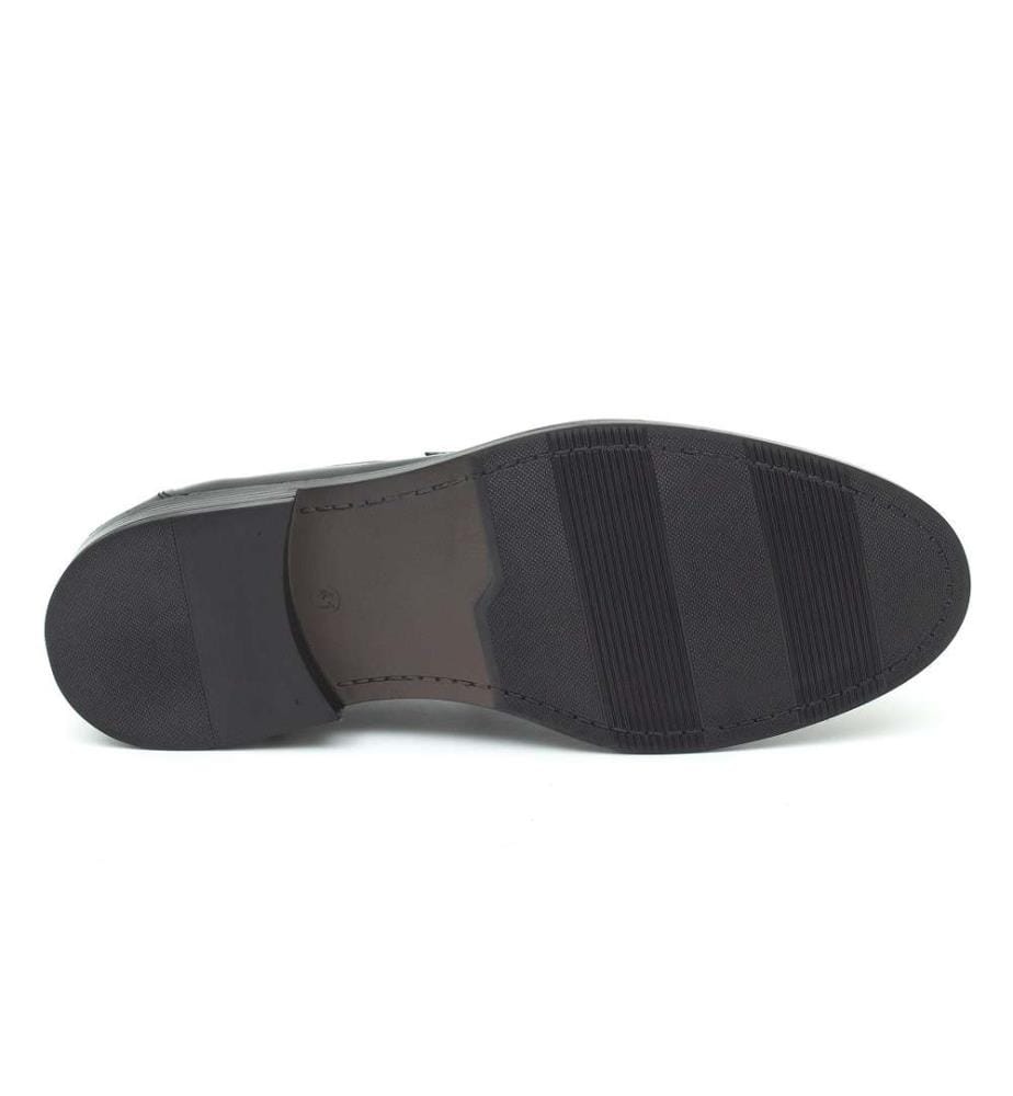Mocassin en cuir - Noir