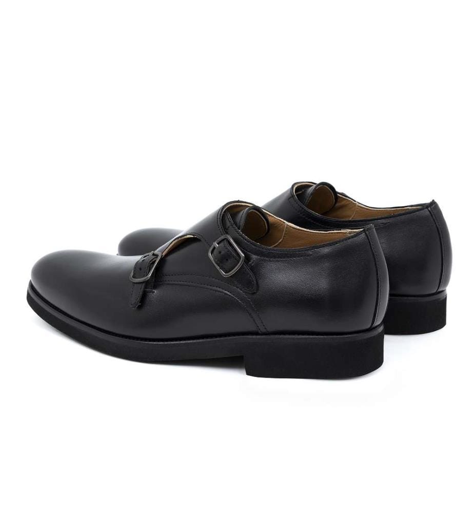 Monkstrap-Schuhe - Schwarz