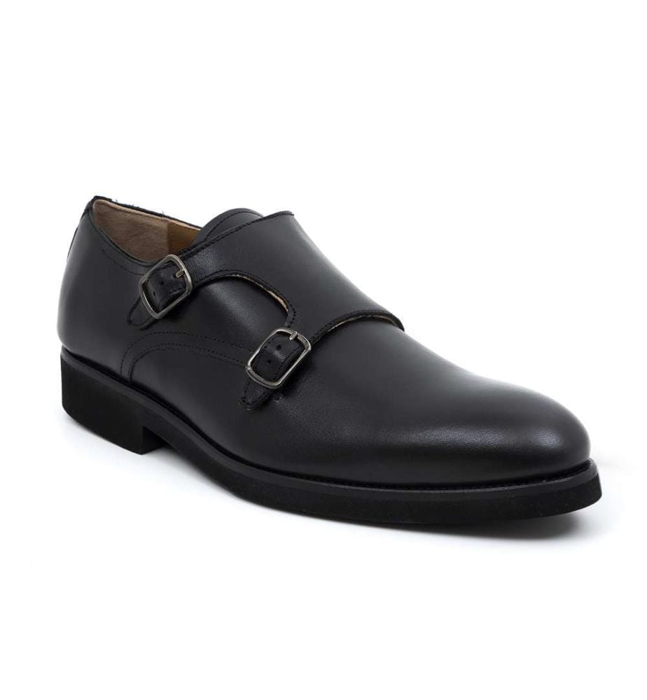 Monkstrap-Schuhe - Schwarz