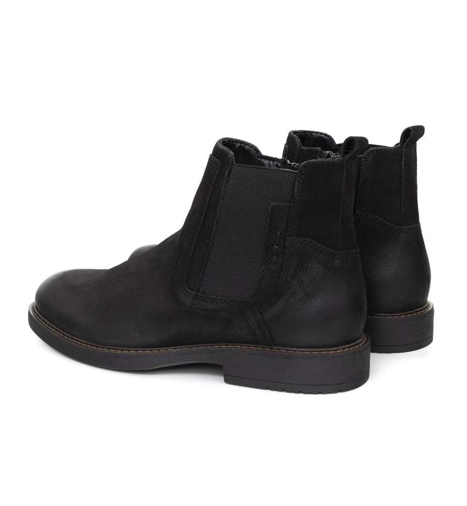 Bottes Chelsea en cuir - Noir