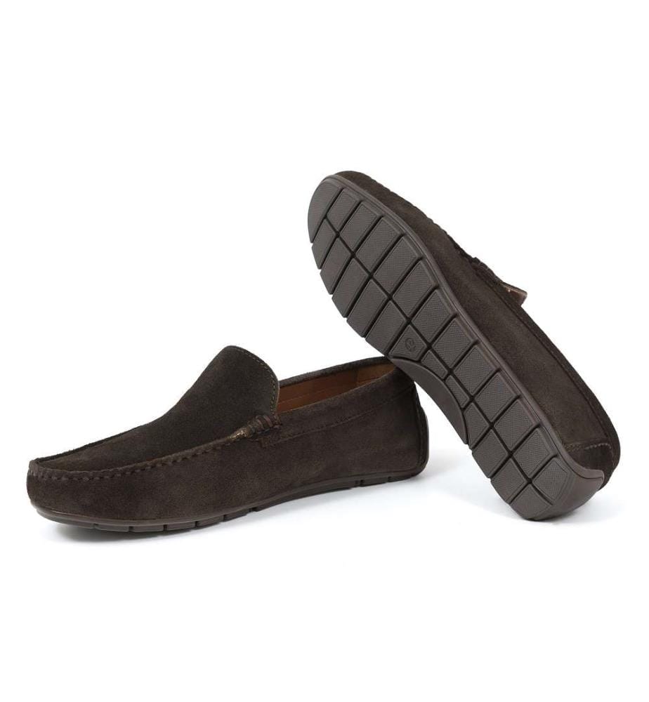 Mocassin en daim - Marron