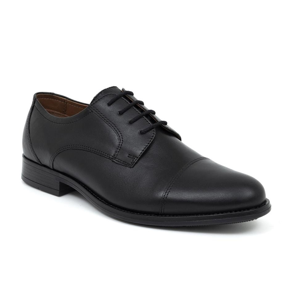 Derby en cuir - Noir