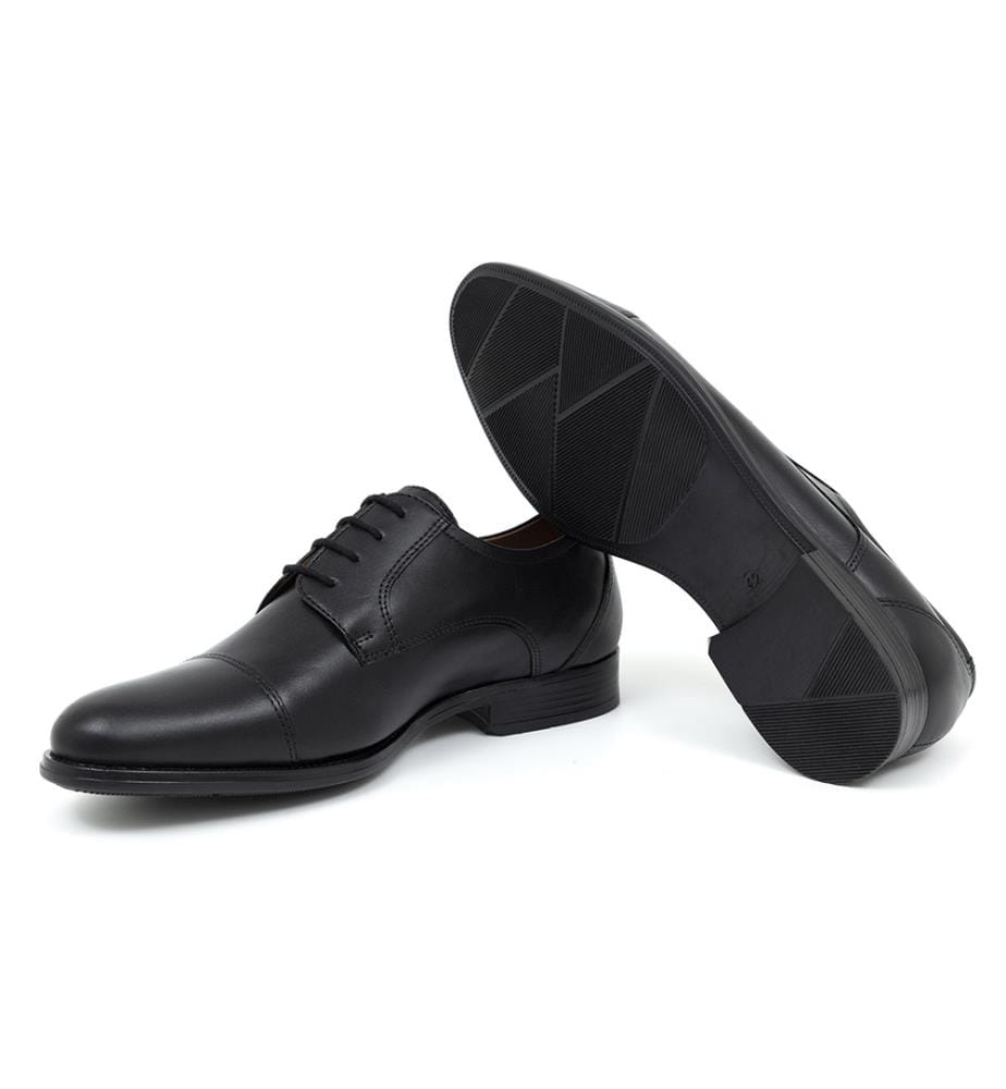Derby en cuir - Noir