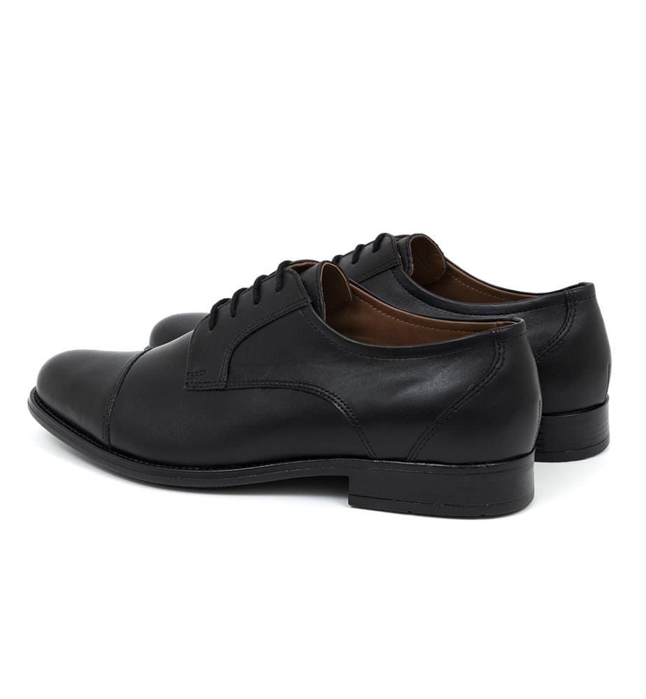 Derby en cuir - Noir
