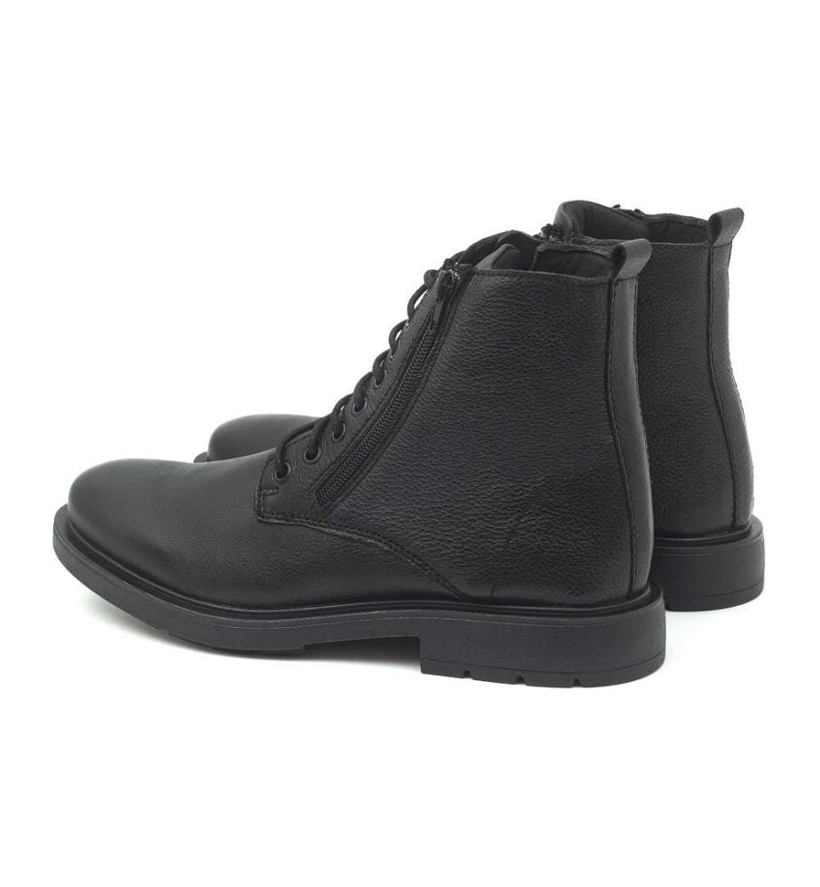 Bottes en cuir - Noir