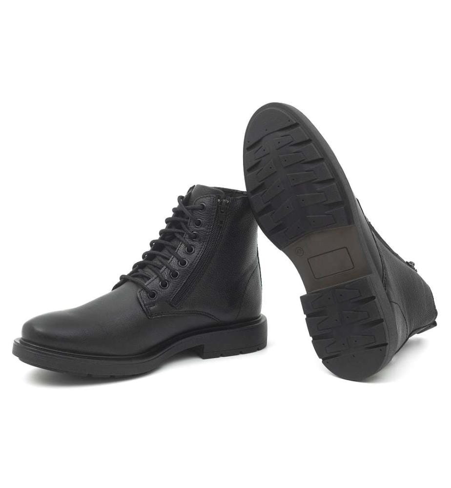 Bottes en cuir - Noir