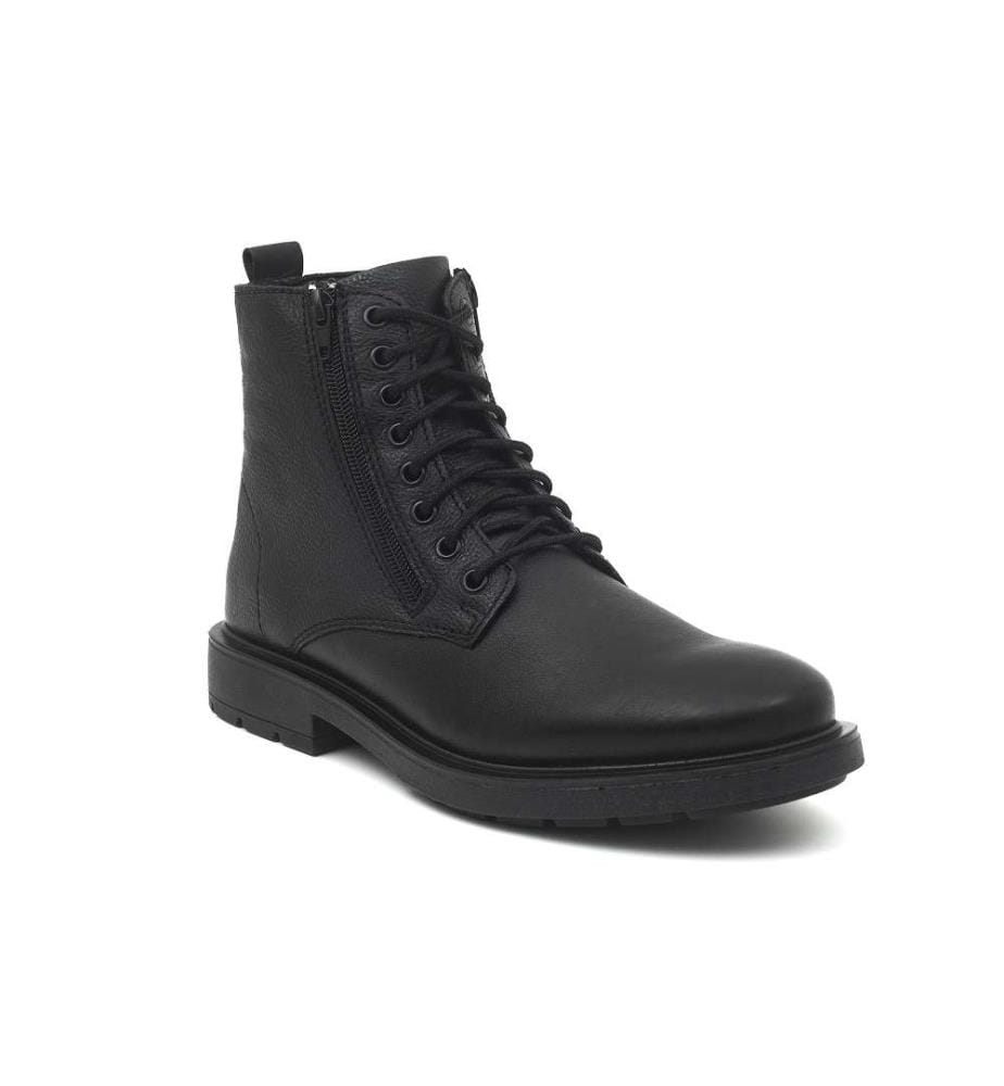 Bottes en cuir - Noir