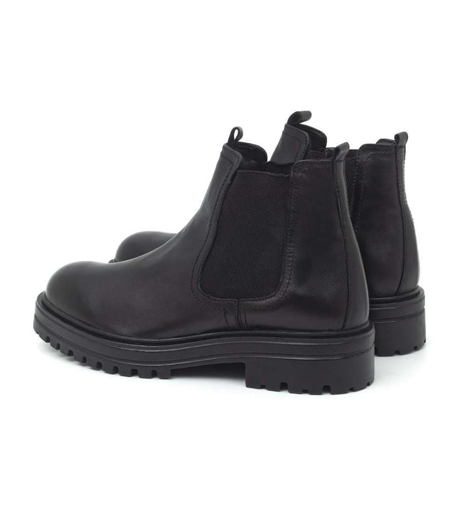 Bottes en cuir - Noir