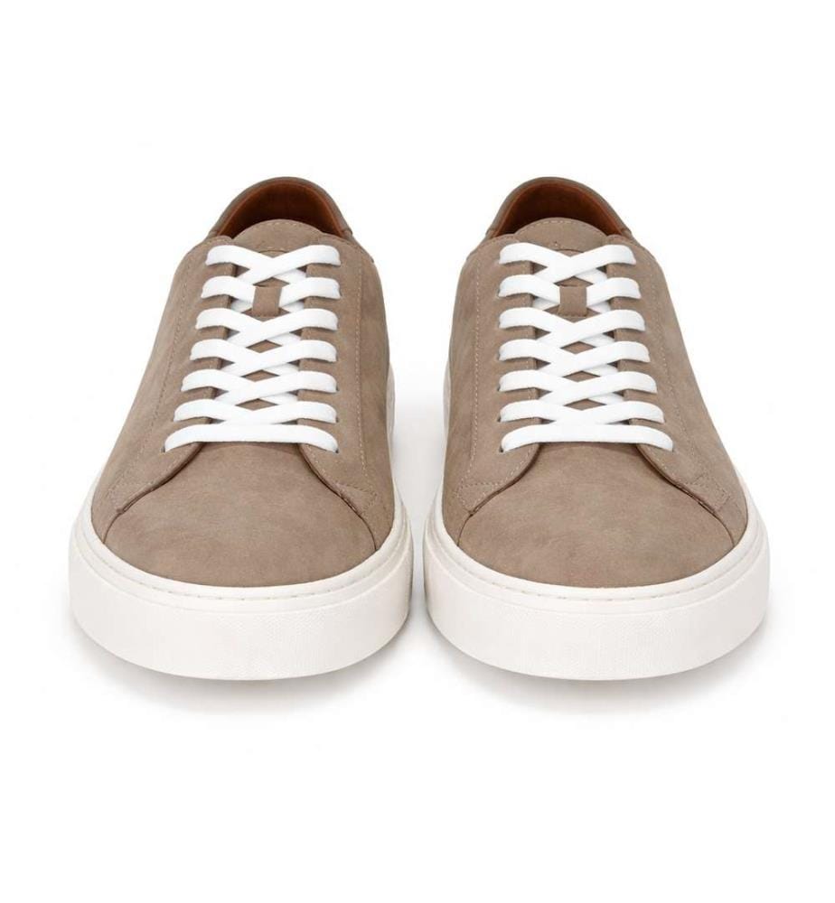 Baskets en nubuck - Marron clair