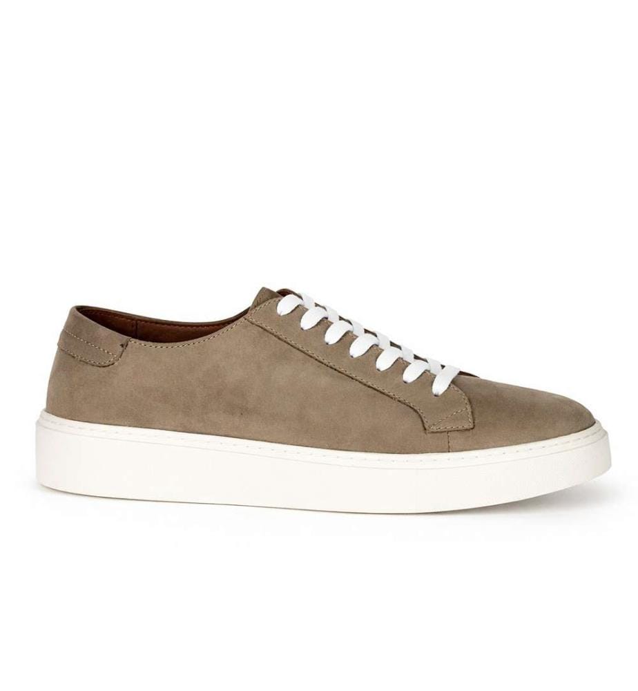 Baskets en nubuck - Marron clair