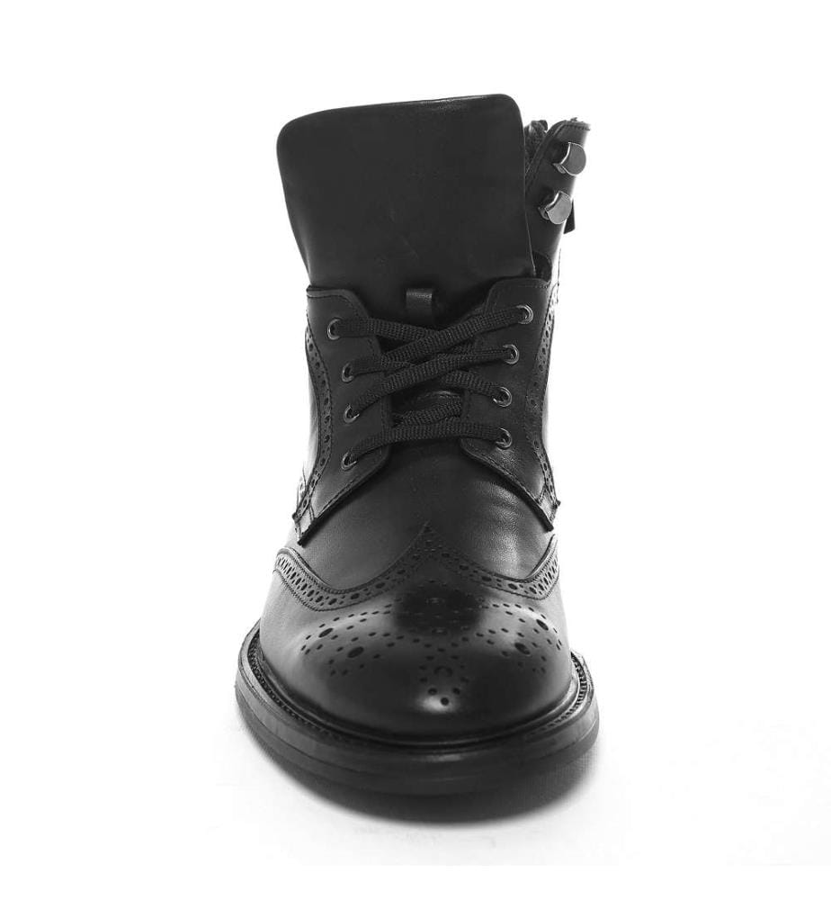 Bottes en cuir - Noir