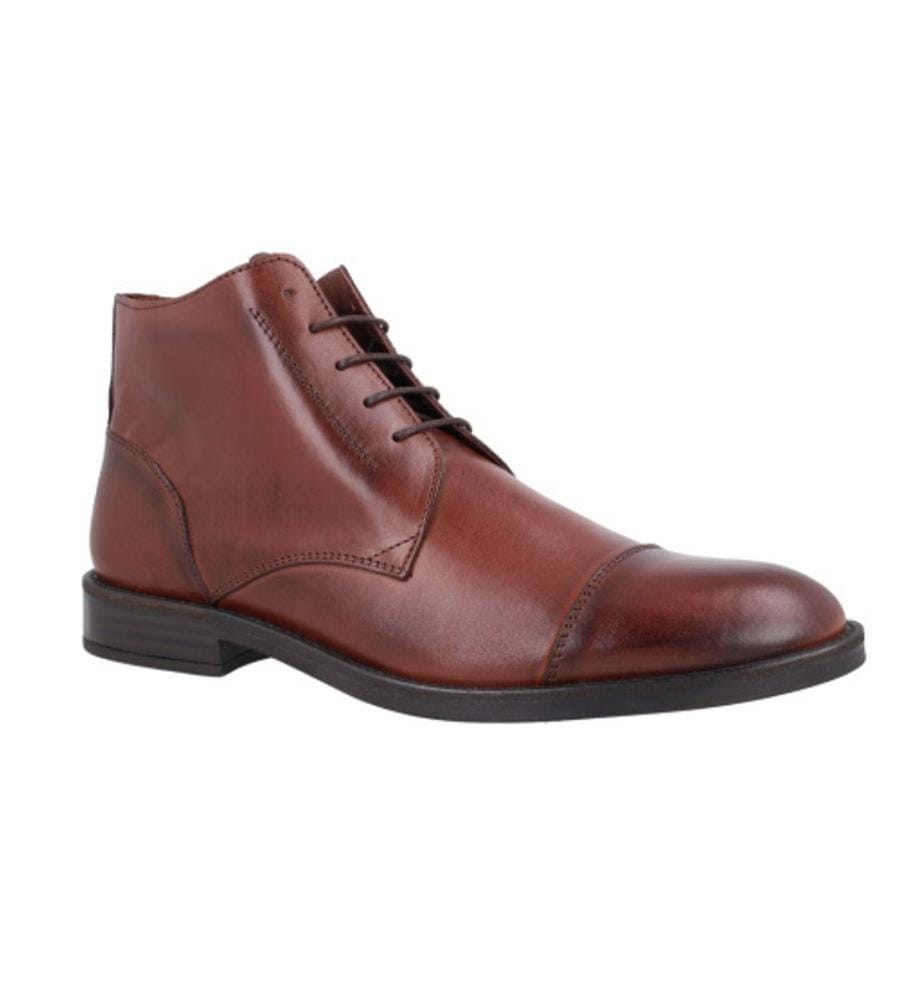 Lederstiefel - Hellbraun