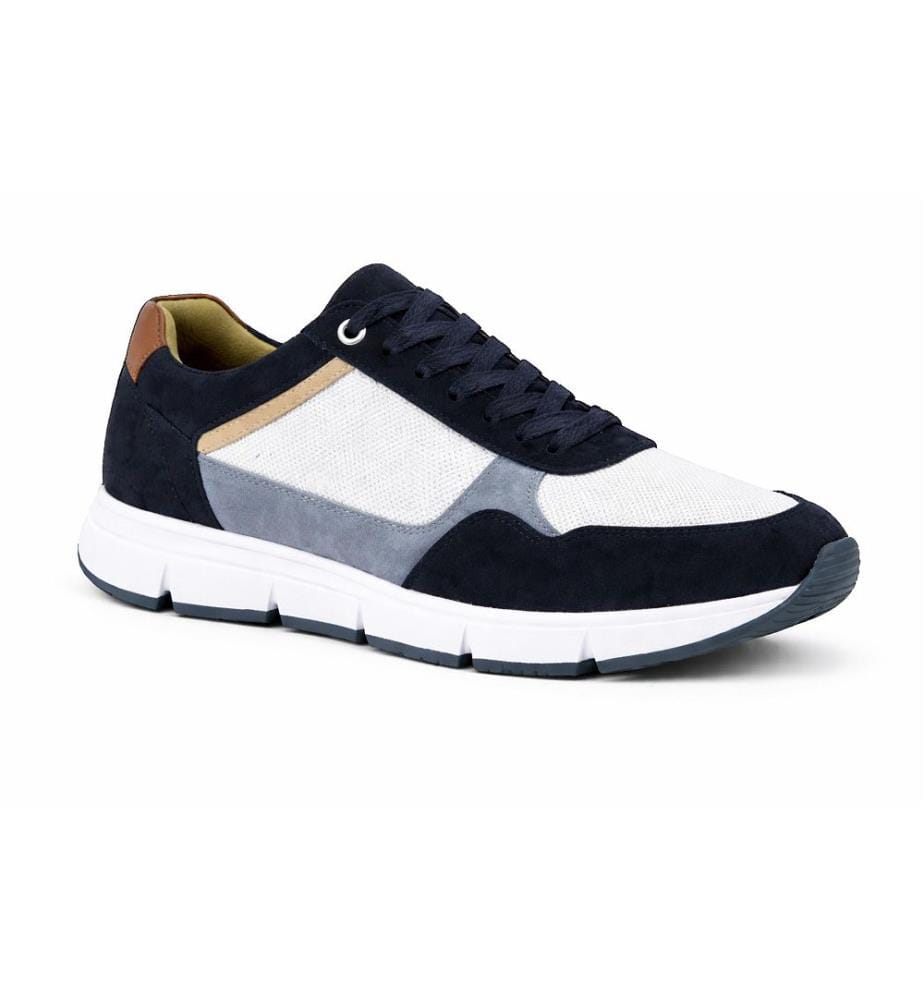 Baskets en daim - Bleu