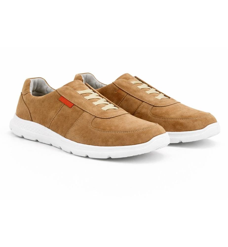 Baskets en daim - Marron