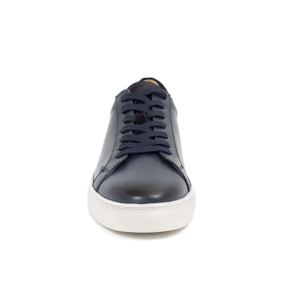 Baskets en cuir - Bleu