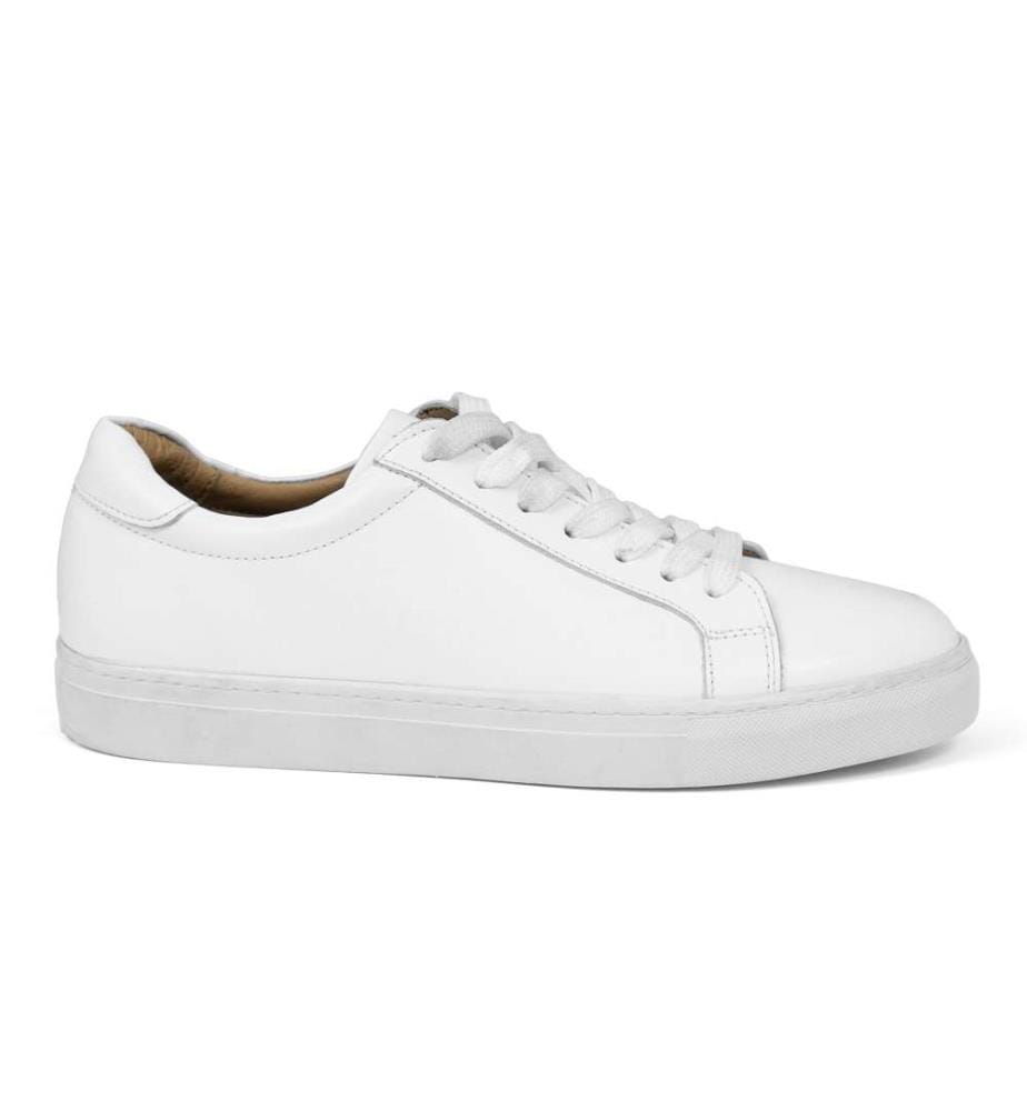 Baskets en cuir - Blanc