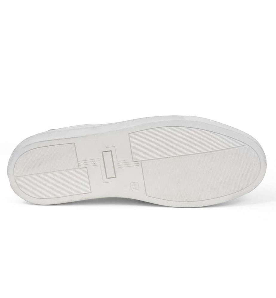 Baskets en cuir - Blanc