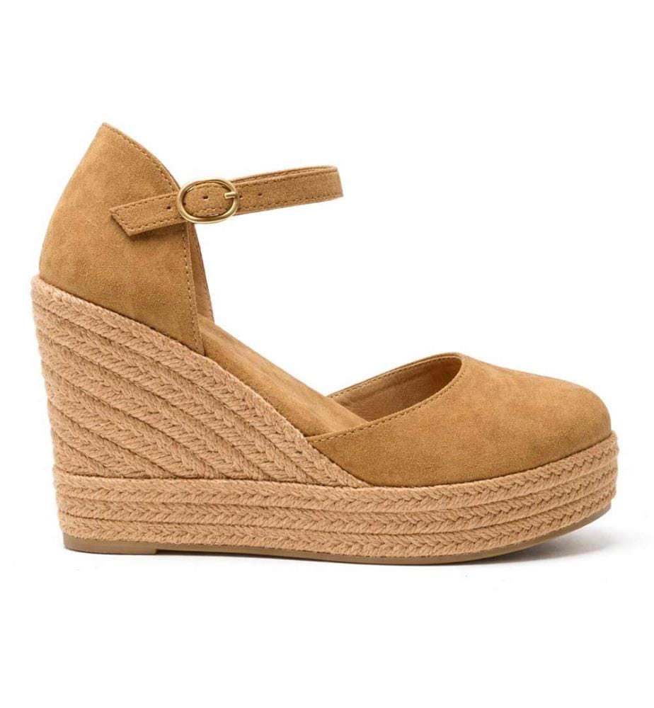 Espadrilles unies - Marron clair