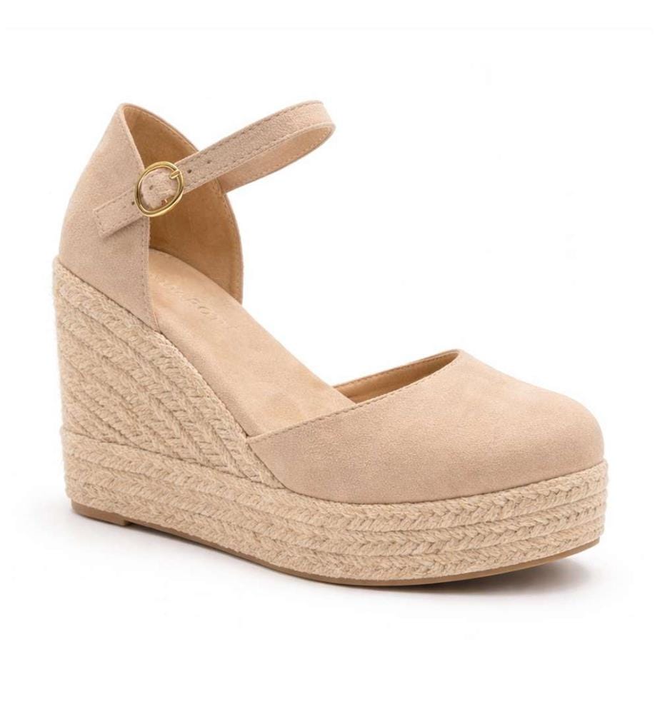Espadrilles unies - Beige