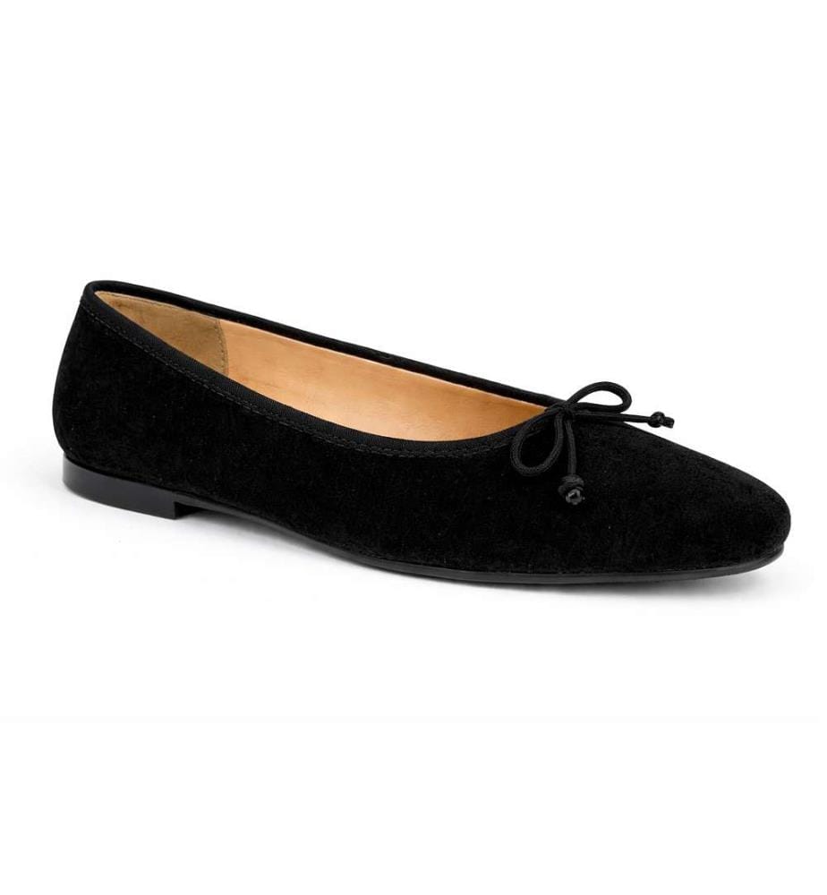 Ballerines en daim - Noir