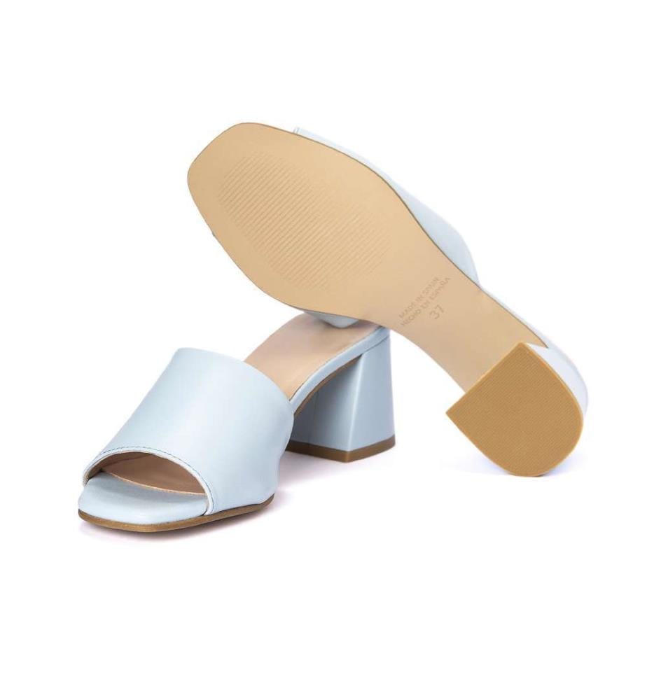 Mules Calamen - Bleu